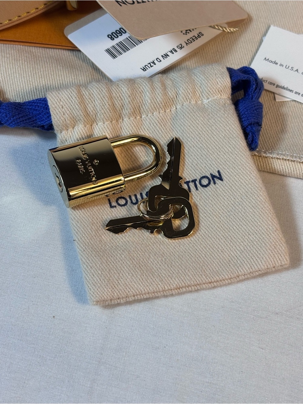 Louis Vuitton Speedy Bandouliere 25 Azur - Picture 13 of 16